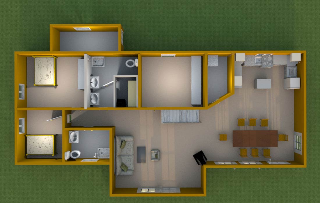 Soverom 2 – til venstre for trappen